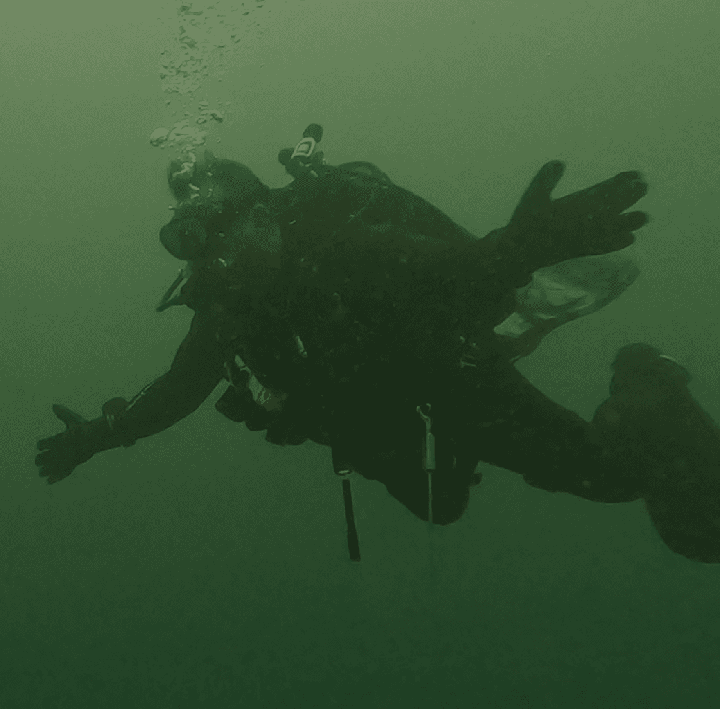 Man Diving